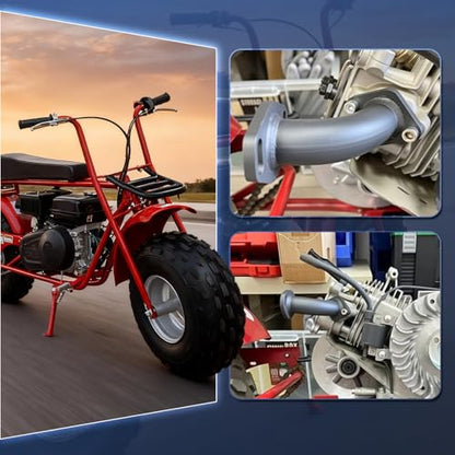 Racing Performance Intake Pipe Inlet Manifold Mini Bike Upgrade Part