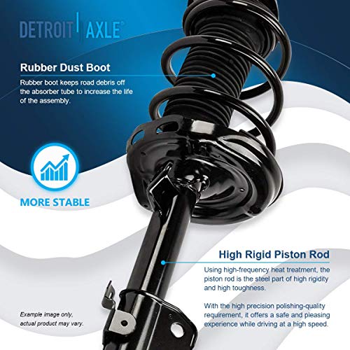 Detroit Axle - Front Struts Lower Control Arms for 2006-2014 - size: 4CQ1201324/Big Kit
