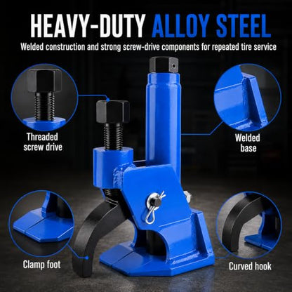 Tire Bead Breaker Tool for Small Tires, ATV, UTV & Riding Mower Use - color: blue