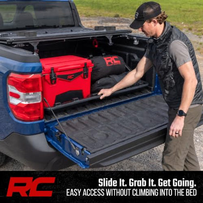 Rough Country Truck Bed Cargo Storage Box - size: 48-Inch Bed Opening | Compact Bed