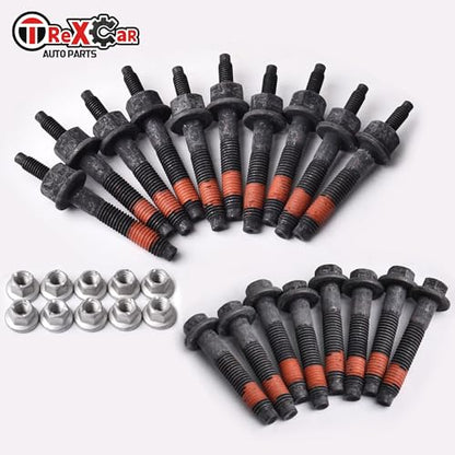MDS Camshaft Lifters w/Head Gasket Set Fits for 2009-2016 Dodge Ram 1500 5.7L Hemi Engine Part# 53022263AF 53021728AE 53021726AE - color: MDS Cam Kit