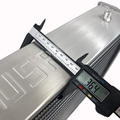 Aluminum Front Mount Turbo Racing Intercooler Overall Size 31x12x4" 3" Inlet/Outlet Universal