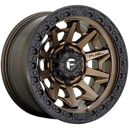 FUEL OFF-ROAD COVERT 15X8 5X5.5 3.75-19mm MATTE BRONZE BLACK BEAD RING - D69615808537 - color: MATTE BRONZE BLACK BEAD RING, size: 15X8, 5X5.5, 3.75, -19mm