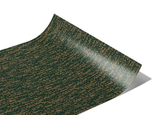 Rwraps Contaminated Forest Rust Gloss Vinyl Film Wrap 59in x 1ft Vinyl Vehicle Car Film Sheet Roll - color: Contaminated Forest Rust Gloss, size: 59in x 1ft W/ Application Card