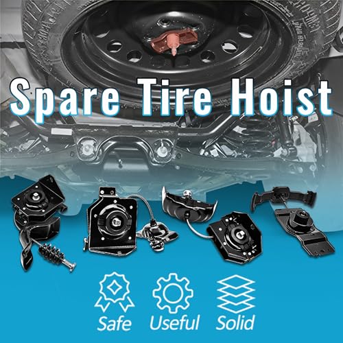 Spare Tire Carrier Hoist Assembly For Chevrolet S10 GMC Sonoma