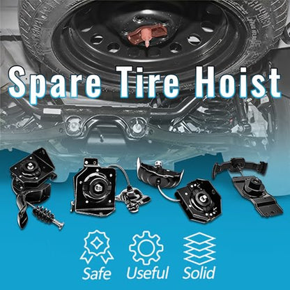 Spare Tire Carrier Hoist Assembly For Chevrolet S10 GMC Sonoma