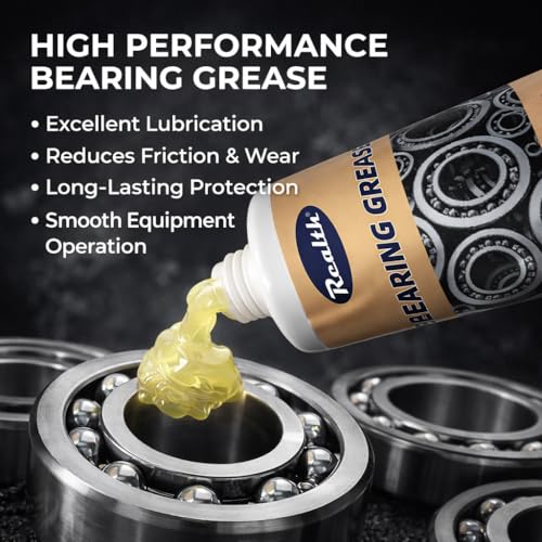 Realth Heavy Duty Bearing Grease 1 oz, 2 Pack - color: Bearing Grease, size: 1 oz - 2 Pack
