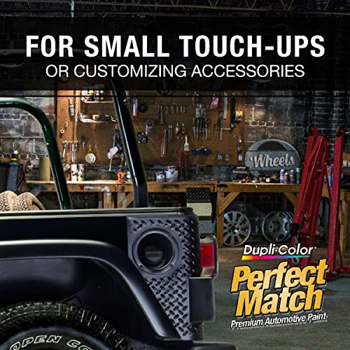 Dupli-Color Perfect Match Premium Automotive Paint, Black (M), 8 oz - color: Black (M), size: 8 Ounce (Pack of 1), style: Honda