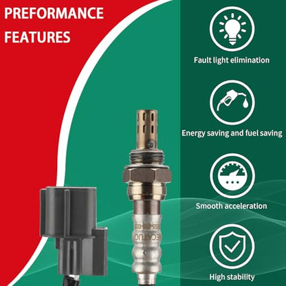 O2 Oxygen Sensor Heated Air Fuel Ratio Compatible with Honda Outboard 200HP 225HP BF200A5 BF225A5 Replace# 35655-ZY3-013 - size: 35655-ZY3-013