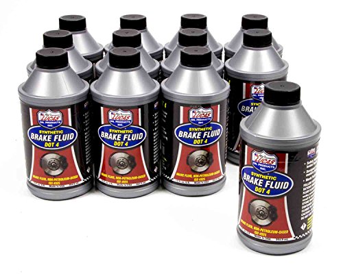 Lucas Oil 10827-12 DOT 4 Brake Fluid, 12 oz., Case of 12