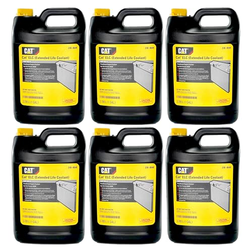 CAT 238-8648 Extended Life Coolant 50/50 Premix, Red - 1 Gallon Jug (Case of 6)