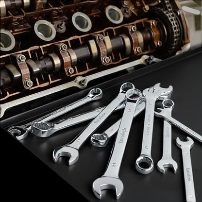 DURATECH 15mm Combination Wrench, Metric - size: 15 mm