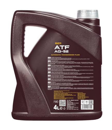 MANNOL 8211 Transmission Oil for Modern Automatic Transmissions, 4L