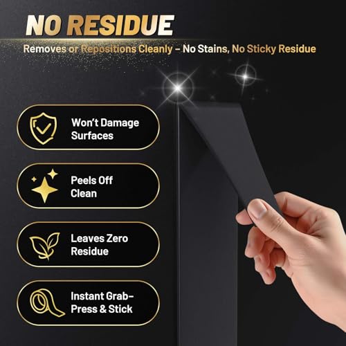 PHIXBEAR Pro+ Heat Resistant Heavy Duty Foam Tape, Super Strong Double Sided Mounting Tape for Indoor, Outdoor, Automotive, LED Strip, Weatherproof Removable No Residue 0.4" x 19.7 FT - size: 0.4"x19.7'