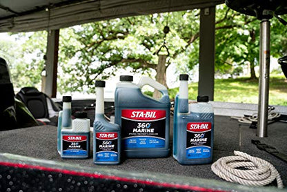 STA-BIL 360 Marine Fuel System Treatment, 1 Gallon 4-Pack - size: 128 Fl Oz (Pack of 4)
