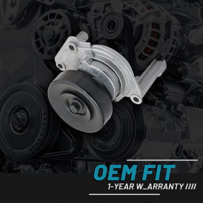 IRONTEK 166200W036 Belt Tensioner Pulley Assembly fit for Lexus (1998-2000 GS400/ 2001-2007 GS430/ 1998-2000 LS400), for Toyota (2001-2009 Sequoia/ 2000-2009 Tundra) #16620-0W101 305255 38173 38488 - size: 166200W036