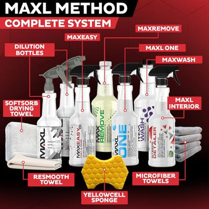 MAXL® Method Complete System 10 Premium Auto Detailing Solution Bundle - style: MAXL Complete System Bundle