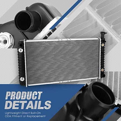 Auto Dynasty 1489 Radiator for 92-93 Chevy G10-G30 GMC G1500 G2500 G3500 - color: 92-93 Chevy G10-G30/GMC G1500-G3500
