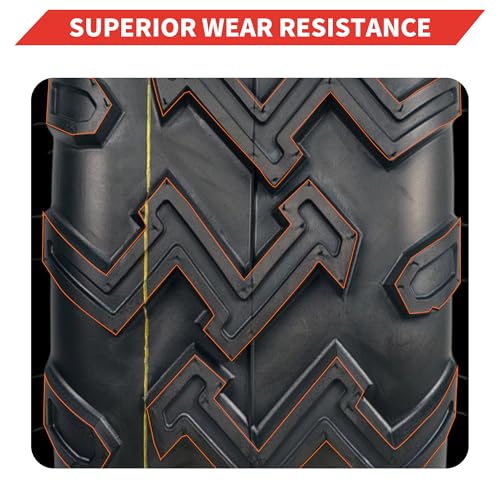 GarveeTech 22x10x10 ATV Tires, 2 Pack 22x10-10 ATV UTV Tires 22 10 10 All Terrain Tires for Trail, Desert, Mud, Dirt, Street, Sand, 6PR Tubeless - size: 22X10-10, style: Pattern B