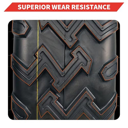 GarveeTech 22x10x10 ATV Tires, 2 Pack 22x10-10 ATV UTV Tires 22 10 10 All Terrain Tires for Trail, Desert, Mud, Dirt, Street, Sand, 6PR Tubeless - size: 22X10-10, style: Pattern B