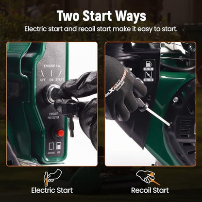 maXpeedingrods 15HP 420cc Gas Engine, Electric Start 4 Stroke OHV,EPA - style: 420cc+Electric Start