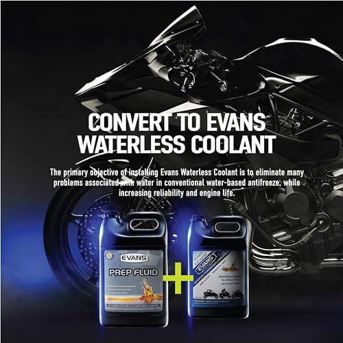 EVANS Coolant Powersports Waterless Engine Coolant (Gallon, 1 Pack) - size: 1 Gallon