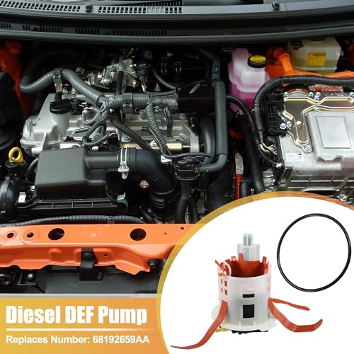 uxcell Diesel Exhaust Fluid Pump DEF Pump for Ram 2500 3500 6.7L Engine 2013-2018 68085908AH Exhauset Fuel Pump Module Assembly with O Ring 68192659AA Fluid Transfer Pump