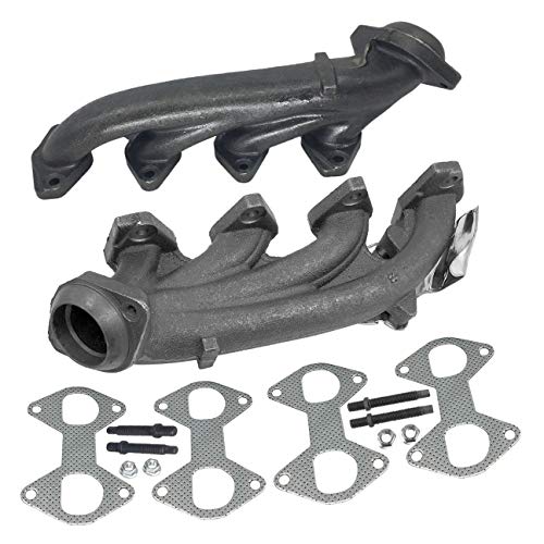 Partsflow Left and Right Exhaust Manifold Kit For Ford F-150 F-250 F-350
