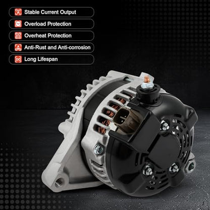 11402 New Alternator Fit for Toyota RAV4 for Scion tC 2.5L L4 100Amp - size: 11402
