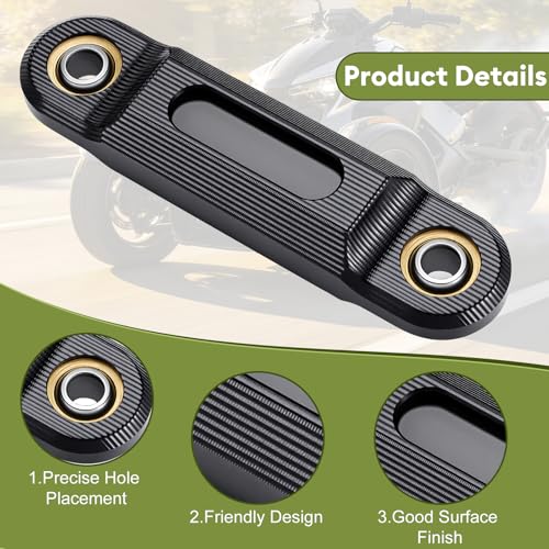 Sway Bar End Links for Can-Am Ryker 600/900/Rally Sport 2019-2025 - color: Black B
