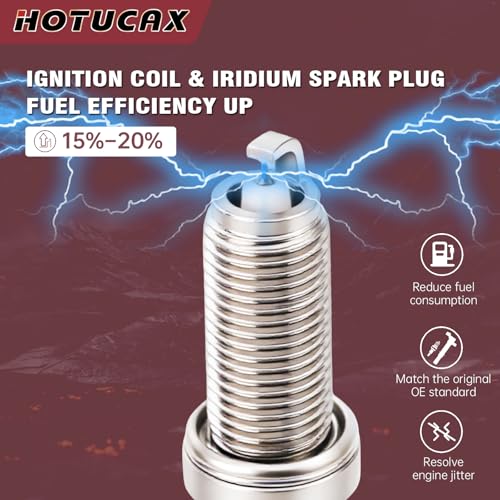 UF677 Ignition Coils & Spark Plugs Tune Up Kit, 8 Pack - size: UF650 & UF677 & Spark Plugs