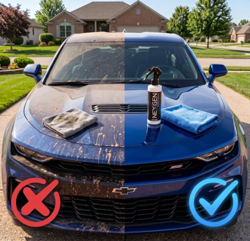 Nexgen - Ceramic Spray - Ceramic Coating for Cars - Better than Wax - 8 oz - size: 8 Ounce (Pack of 1)