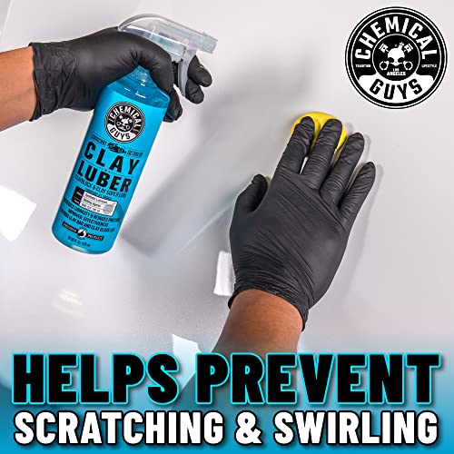 Chemical Guys, OG Clay Bar & Luber Synthetic Lube Kit, Medium Duty, 2-Piece - style: OG Light/ Medium Clay Bar Kit