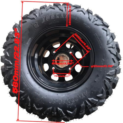 Beeking 2210-10H Tires Wheels with Rim For 125cc-250cc ATV。