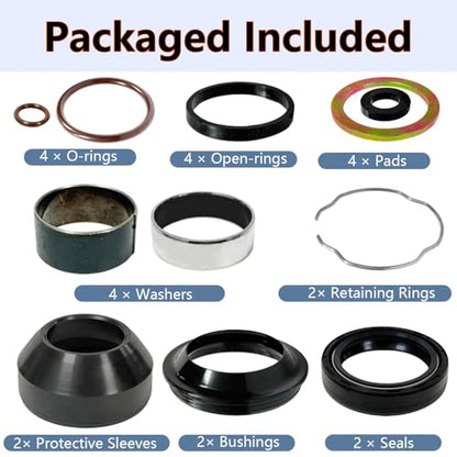 41mm Front Fork Leg Rebuild Kit for Dyna Electra Glide Road Softail