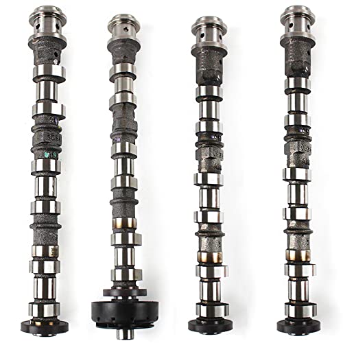 Engine Camshafts Set 5184377AG 5184378AG 5184379AG 5184380AG Fits for 2011-2018 Jeep-Grand Cherokee Wrangler,for Chrysler-200 300,for Dodge-Journey Durango Charger 3.6L Exhaust Intake Camshafts - size: Camshafts Four Size