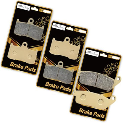 Front Rear Semi-Metal Brake Pads Compatible with Indian Chieftan Chief Classic Vintage Dark Horse Roadmaster 2014 2015 2016 2017 High Performance, Heat Resistant FA347F FA347F FA196R