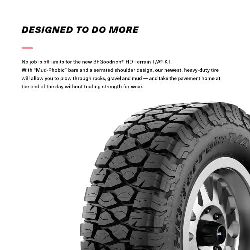 BFGoodrich HD-Terrain T/A KT Heavy Duty Truck Tire for Light Trucks, SUVs and Crossovers, LT235/85R16/E 120/116Q - size: LT235/85R16/E 120/116Q
