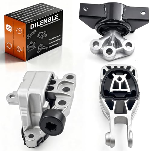 Engine Motor Trans Mount Kit for 2012-2019 Chevrolet Sonic - Manual - size: 2012-2019 Sonic 1.4T L4