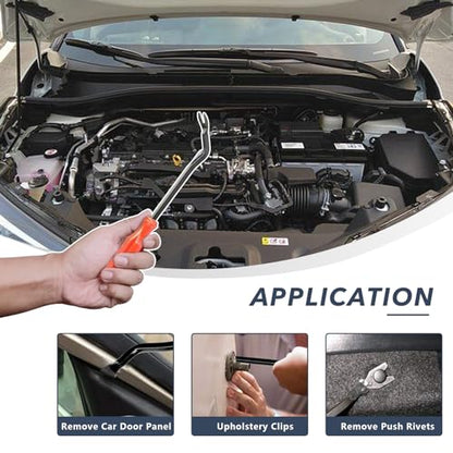 ANTS PART 330Pcs Car Bumper Clips Plastic Rivet Fasteners Push Retainer Kit