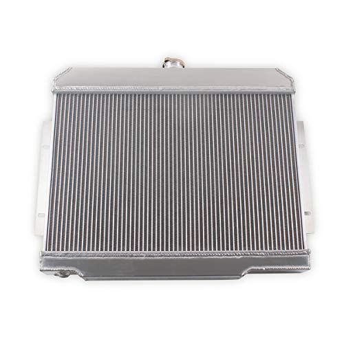 Aluminum Radiator for Je ep CJ Series V8 Conversion Chevy Engine - size: 3 ROW（Chevy engines）