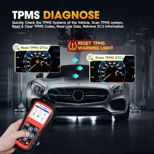 Autel MaxiTPMS TS508WF TPMS Relearn Tool, Activate/Diagnosis All Sensors
