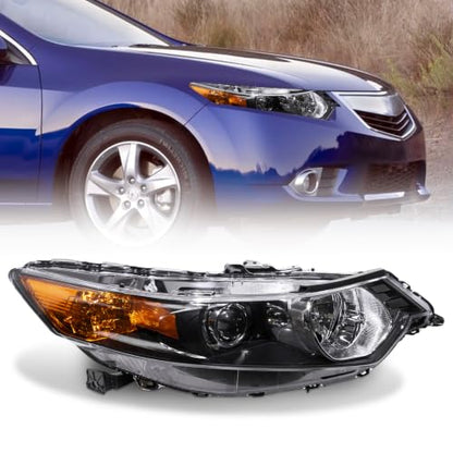 Headlights Compatible with 2009-2014 Acura TSX Sedan