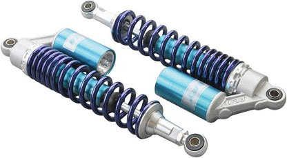 360mm Rear Shock Absorber Suspension Motorcycle ATV Quad 7mm Spring - color: Blue Blue