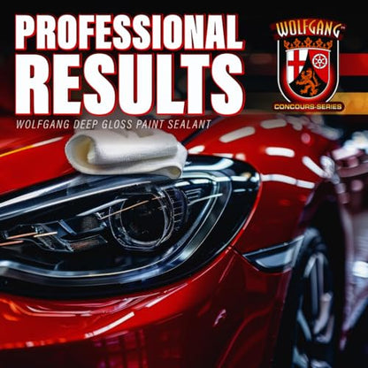 Wolfgang Deep Gloss Paint Sealant | High-Gloss Finish & Durable Protection | Hydrophobic Formula Repels Water & Contaminants | Easy Application for Long-Lasting Shine | WG-5500-FBA | 16 fl. oz.