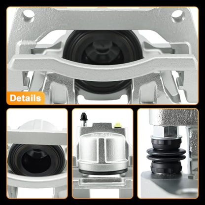 Betthand Brake Caliper Front Left Fit for 07-17 Jeep Wrangler - size: 18B5045