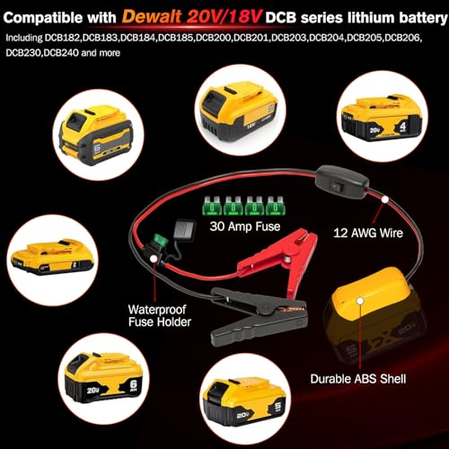 Engine Oil Transfer Pump, Electric Oil Pump with Battery Adapter for Dewalt 20V Batteries, 3.2GPM High Flow Fluid Transfer Pump, Oil Change Pump Extractor for Engine Oil, Gear Oil