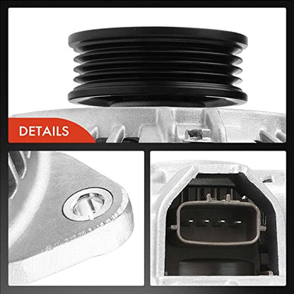 A-Premium Alternator, 12V 90A 4-Groove Pulley CW