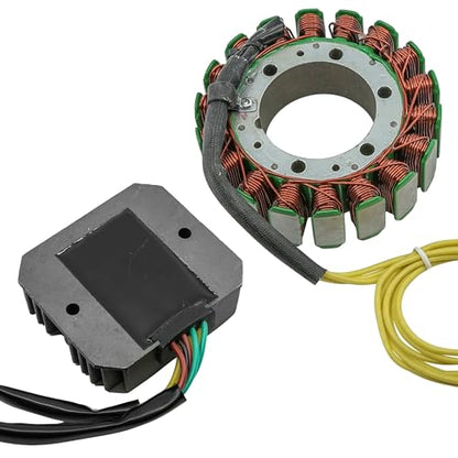 Caltric Stator and Regulator Rectifier Compatible With Honda Gl500 Gl650 Silverwing Interstate 1981-1983