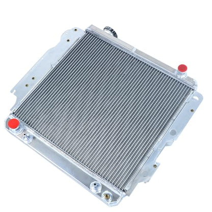 Replacement for Jeep TJ Aluminium Radiator for Jeep Wrangler 1987-06 TJ YJ - size: 3-Row AA5052 Aluminum